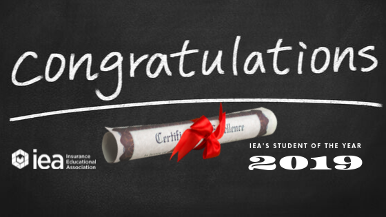 IEA Announces 2019 Student of the Year