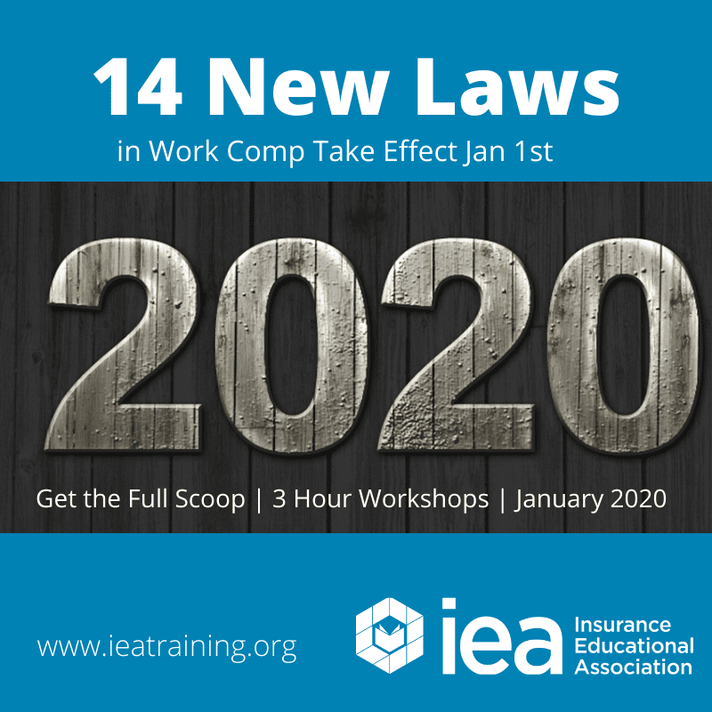 New Workers' Compensation Laws 2020