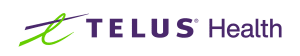 Telus Health logo with branding