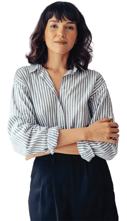 Professional woman completing disability management certification online training